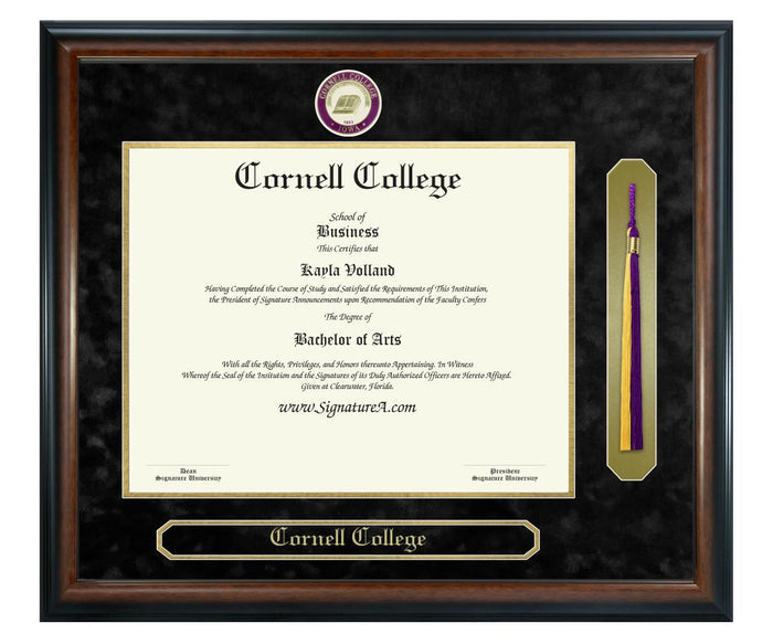 Cornell College Diploma Frame (SNT)