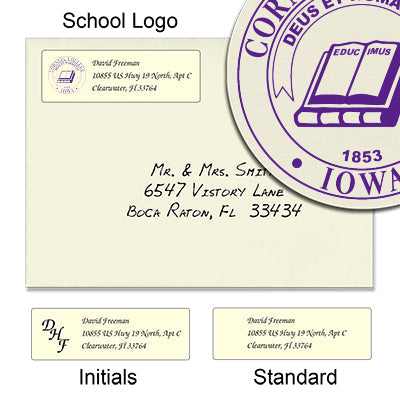 Cornell College Return Address Labels