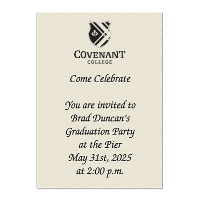 Covenant College Personal Notecard