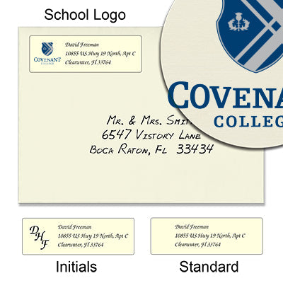 Covenant College Return Address Labels