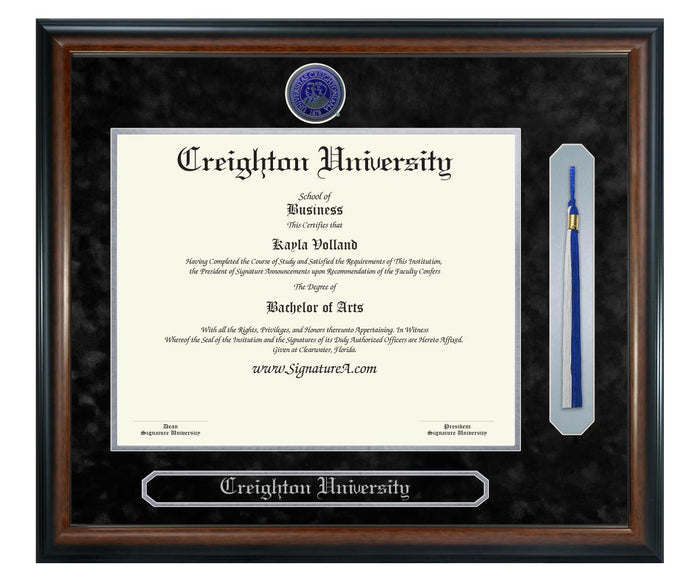 Creighton University Diploma Frame (SNT)