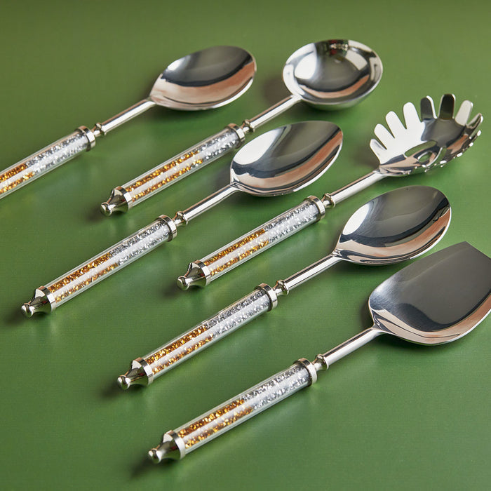 Crystal Feast | Premium 6-Piece Serving Set