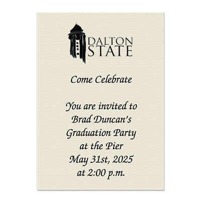 Dalton State College Personal Notecard