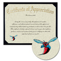 Delaware State University Certificate of Appreciation