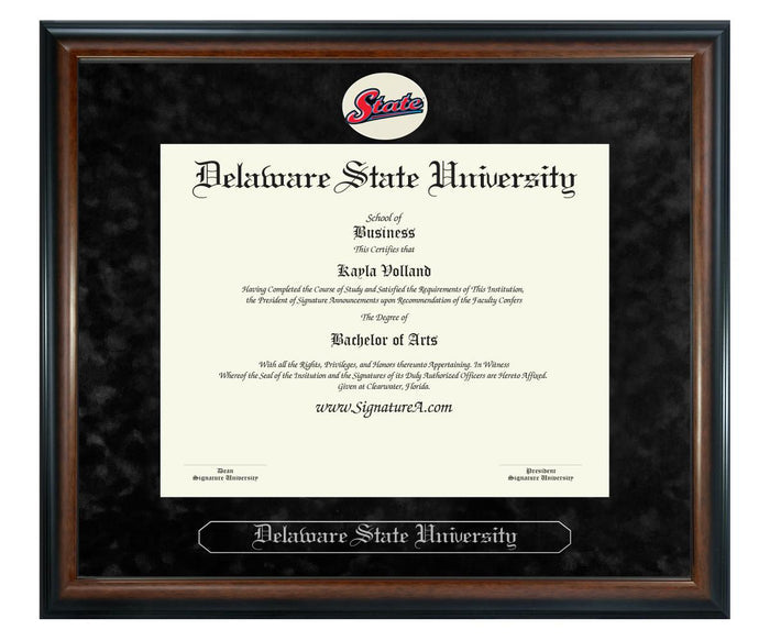 Delaware State University Diploma Frame (SN)