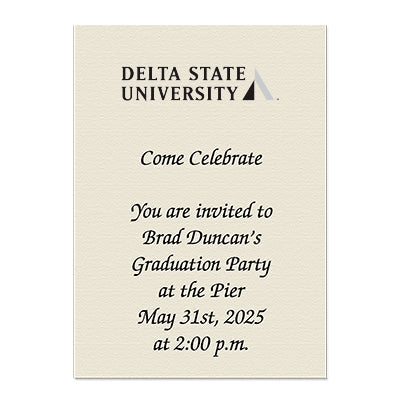 Delta State University Personal Notecard