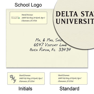 Delta State University Return Address Labels
