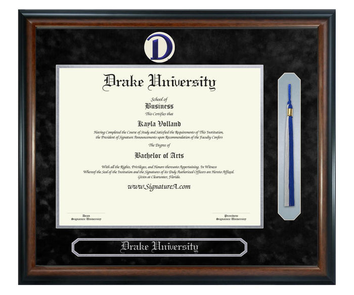 Drake University Diploma Frame (SNT)