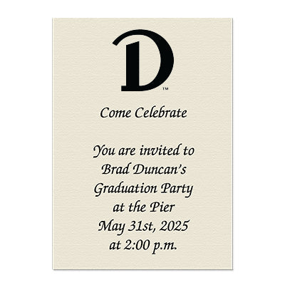 Drake University Personal Notecard