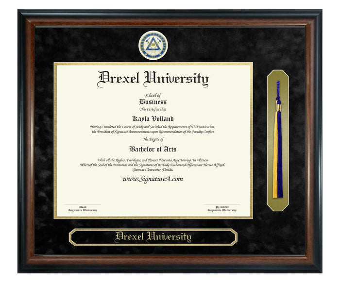 Drexel University Diploma Frame (SNT)