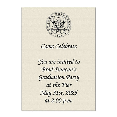 Drexel University Personal Notecard