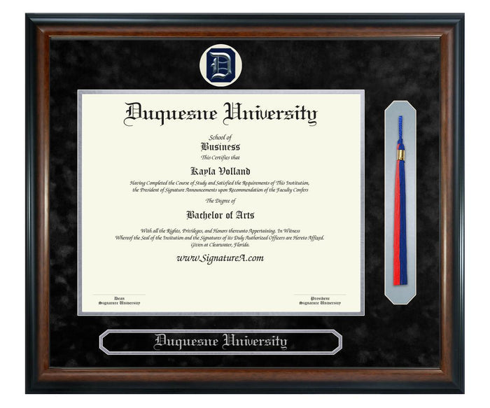 Duquesne University Diploma Frame (SNT)