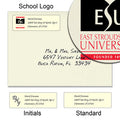 East Stroudsburg University Return Address Labels