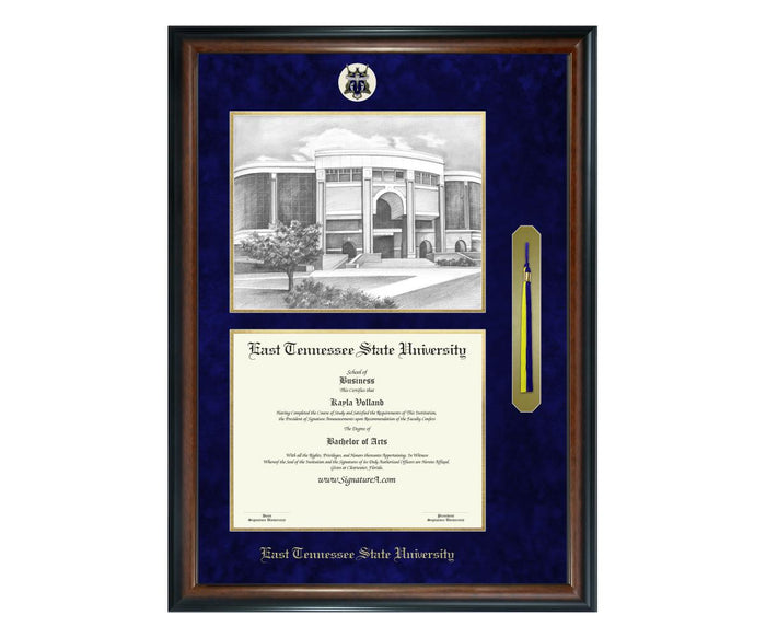 East Tennessee State University Diploma Frame (SNTL)