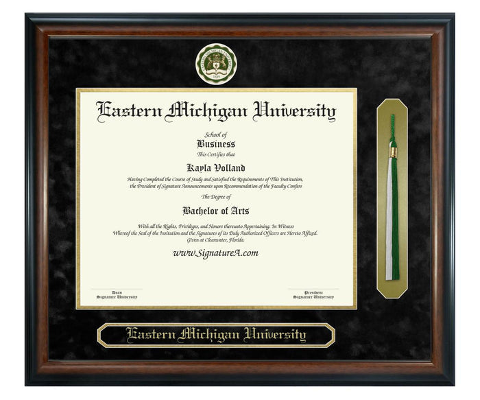 Eastern Michigan University Diploma Frame (SNT)