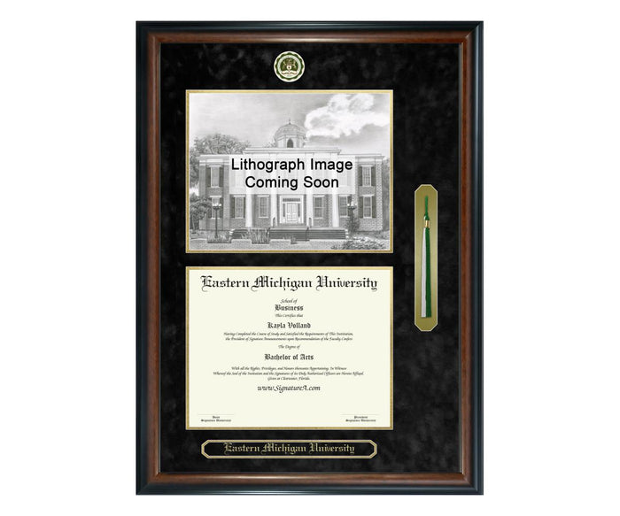 Eastern Michigan University Diploma Frame (SNTL)
