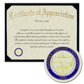 Eastern Oregon University Certificate of Appreciation