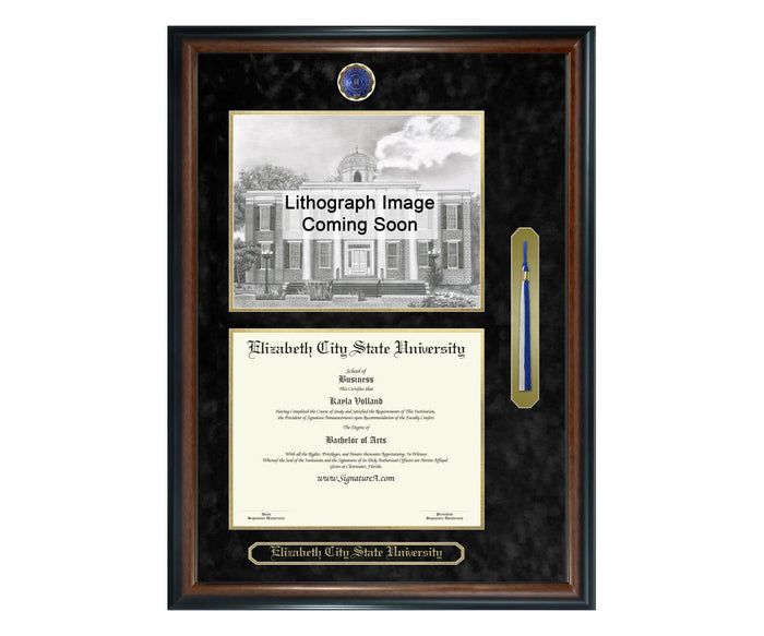 Elizabeth City State University Diploma Frame (SNTL)
