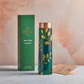 Emerald Serenity Handcrafted Pure Copper Bottle – 800 ML