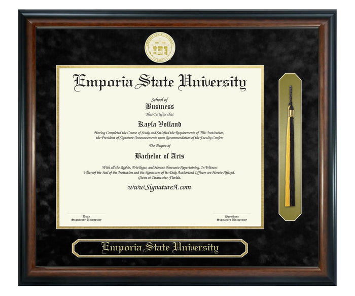 Emporia State University Diploma Frame (SNT)