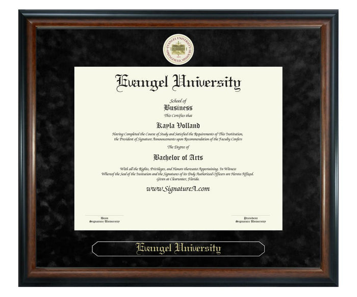 Evangel University Diploma Frame (SN)