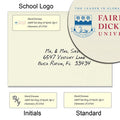 Fairleigh Dickinson University Return Address Labels