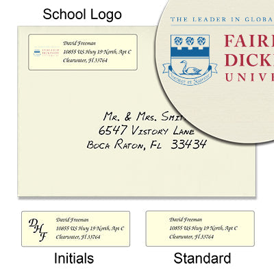 Fairleigh Dickinson University Return Address Labels