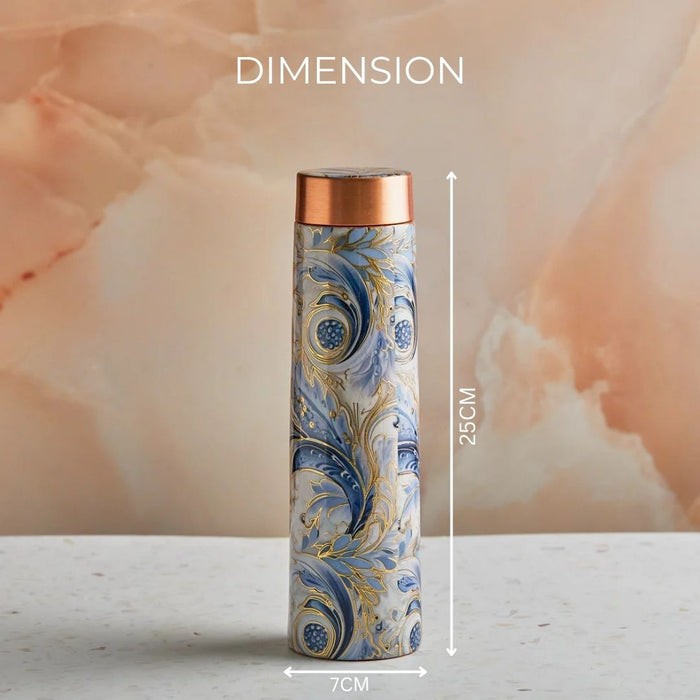 Family Combo 1 - 4 Ayurvedic Pure Copper Bottles 800 ml each