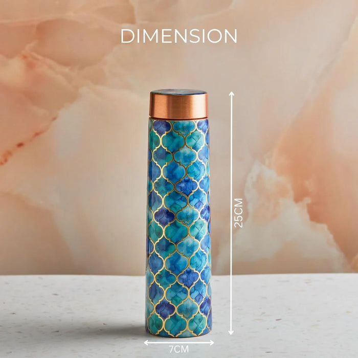 Family Combo 1 - 4 Ayurvedic Pure Copper Bottles 800 ml each