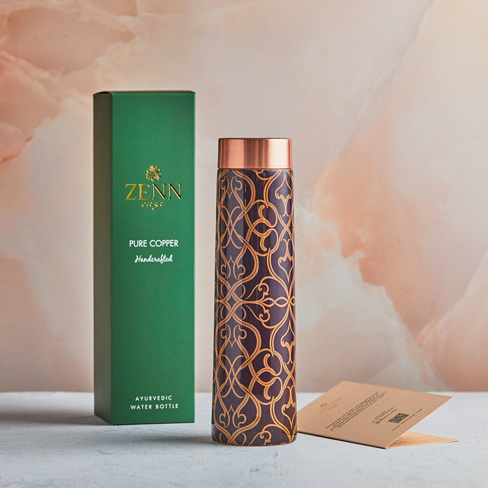 Family Combo 2 - 4 Ayurvedic Pure Copper Bottles 800 ml each