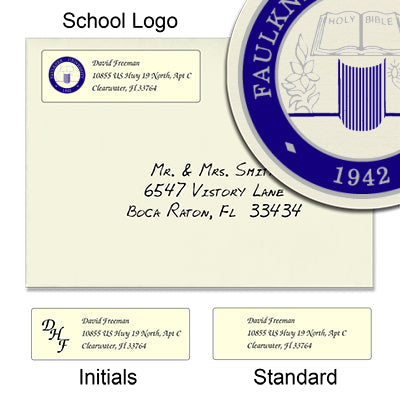 Faulkner University Return Address Labels