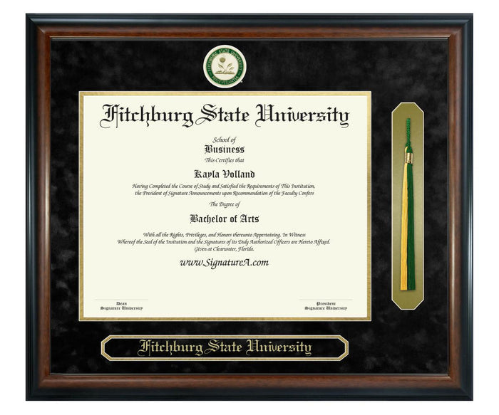 Fitchburg State University Diploma Frame (SNT)
