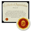 Flagler College Certificate of Appreciation