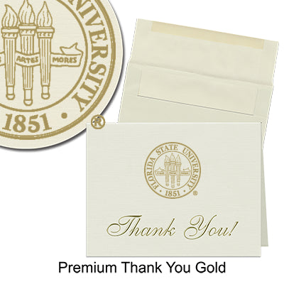 Florida State University College of Law Thank You Cards