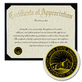 Fort Hays State University Certificate of Appreciation