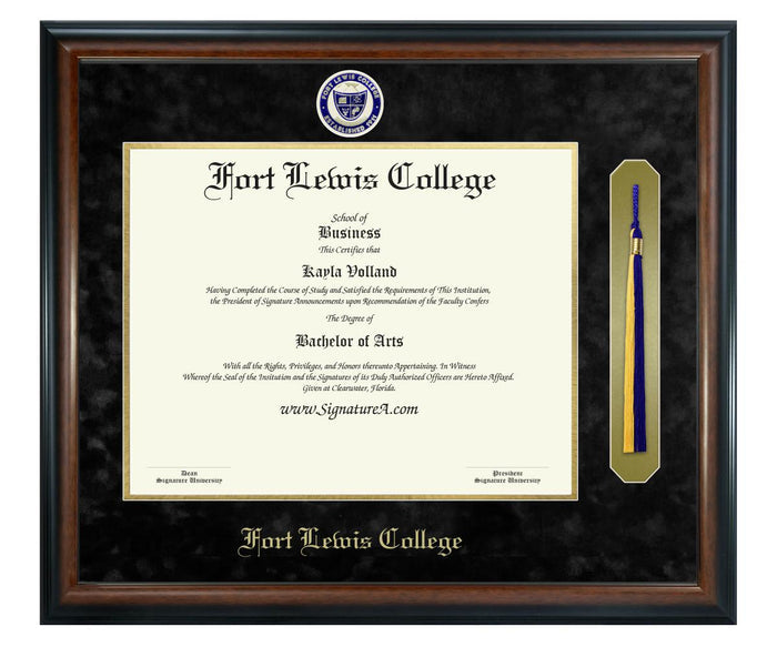 Fort Lewis College Diploma Frame (SNT)