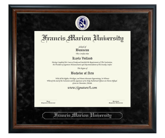 Francis Marion University Diploma Frame (SN)