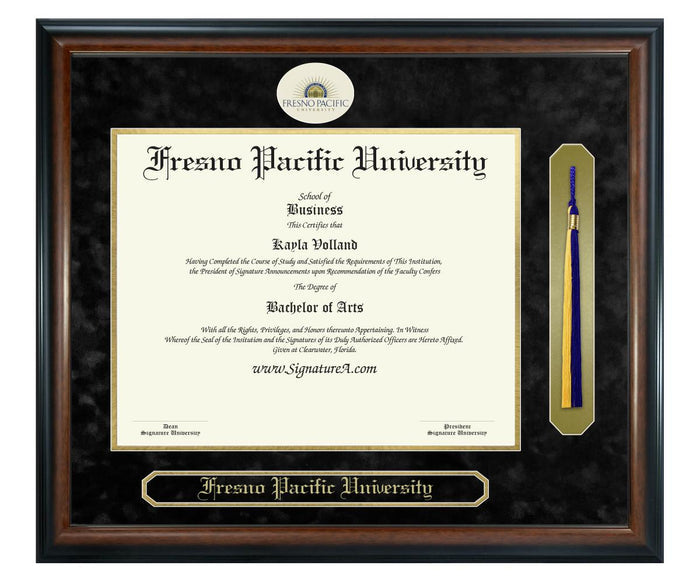 Fresno Pacific University Diploma Frame (SNT)
