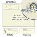 Fresno Pacific University Return Address Labels