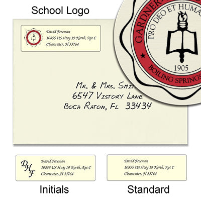 Gardner-Webb University Return Address Labels