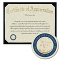 George Fox University Certificate of Appreciation