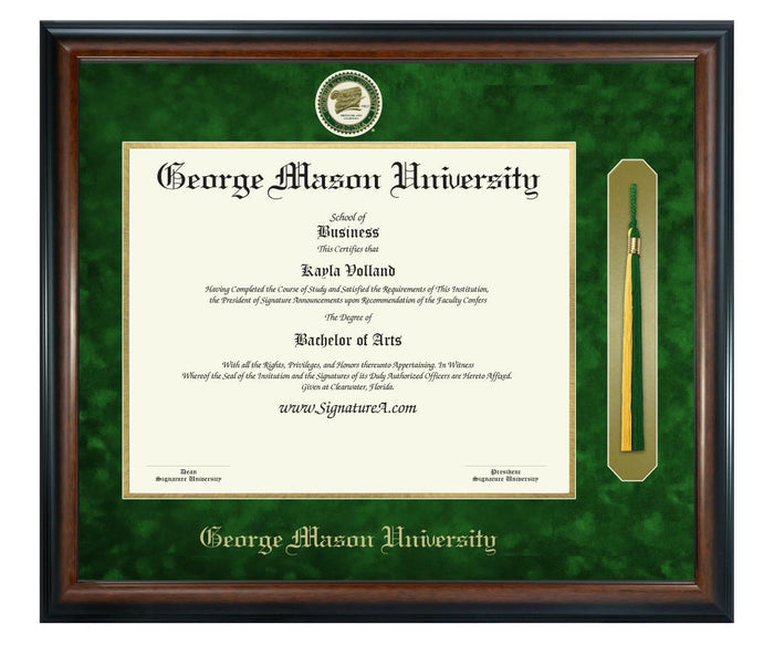 George Mason University Diploma Frame (SNT)