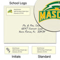 George Mason University School of Law Return Address Labels