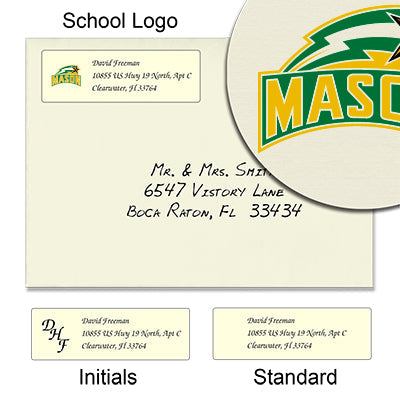 George Mason University School of Law Return Address Labels