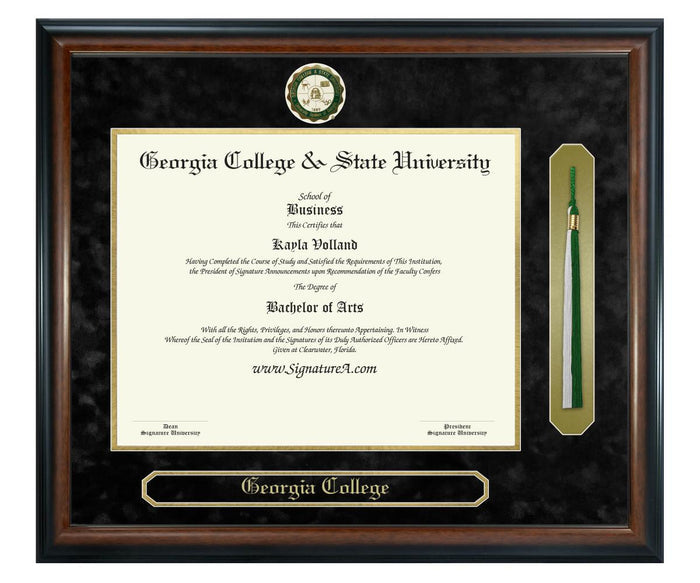 Georgia College & State University Diploma Frame (SNT)