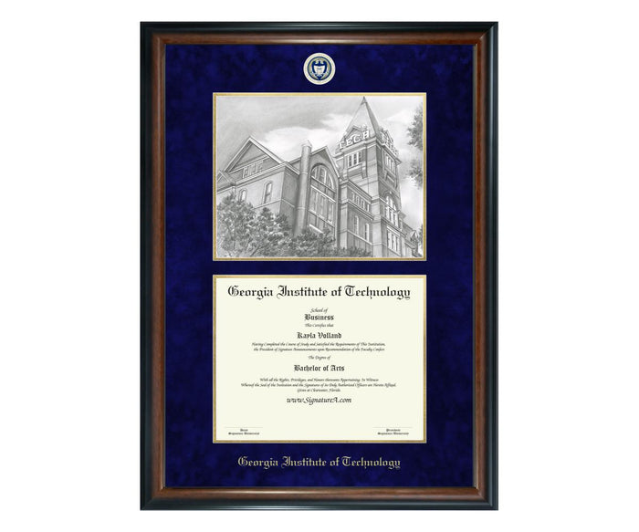 Georgia Institute of Technology Diploma Frame (SNL)