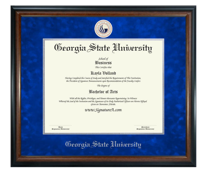 Georgia State University Diploma Frame (SN)