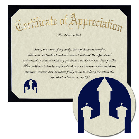 Graceland University Certificate of Appreciation