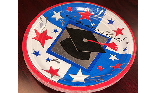Graduation Party Plates
