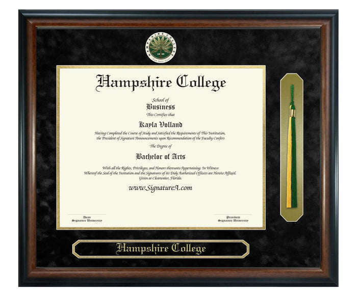 Hampshire College Diploma Frame (SNT)